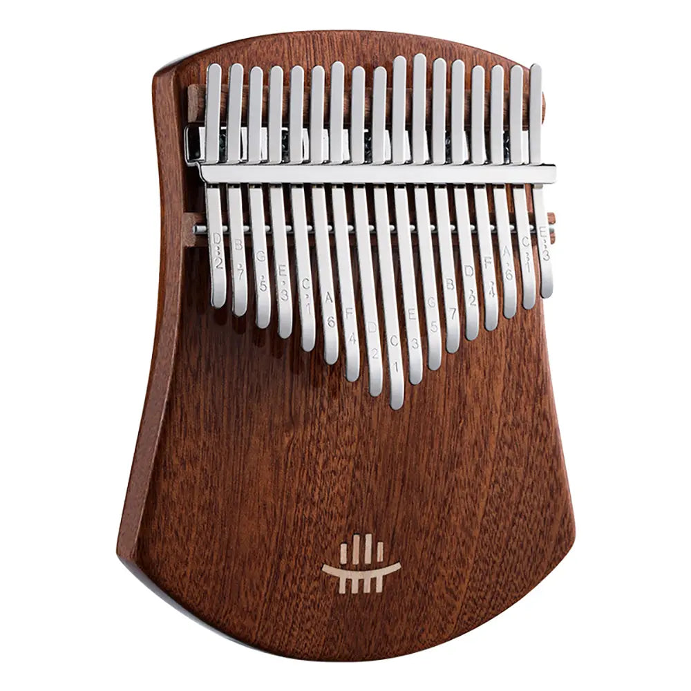 17-Note Scalloped Wood Thumb Piano Kalimba - C Major