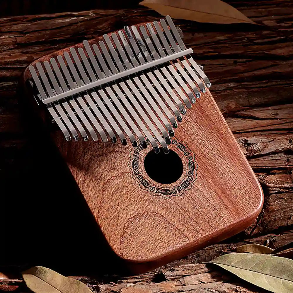 Sequential order of kalimba keys