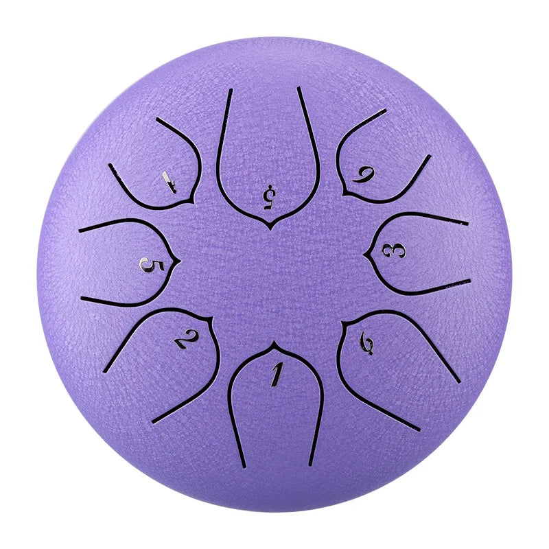 GetUSCart- Steel Drums, Steel Tongue Drum 6 Inches 8 Notes,Handpan