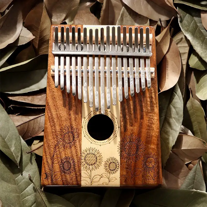 Cover of a kalimba music book.
