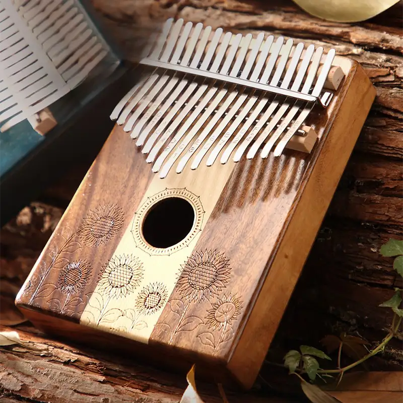 Guide on how to tune a kalimba instrument.