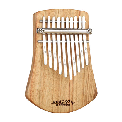 African-inspired 10-key kalimba, cultural heritage.
