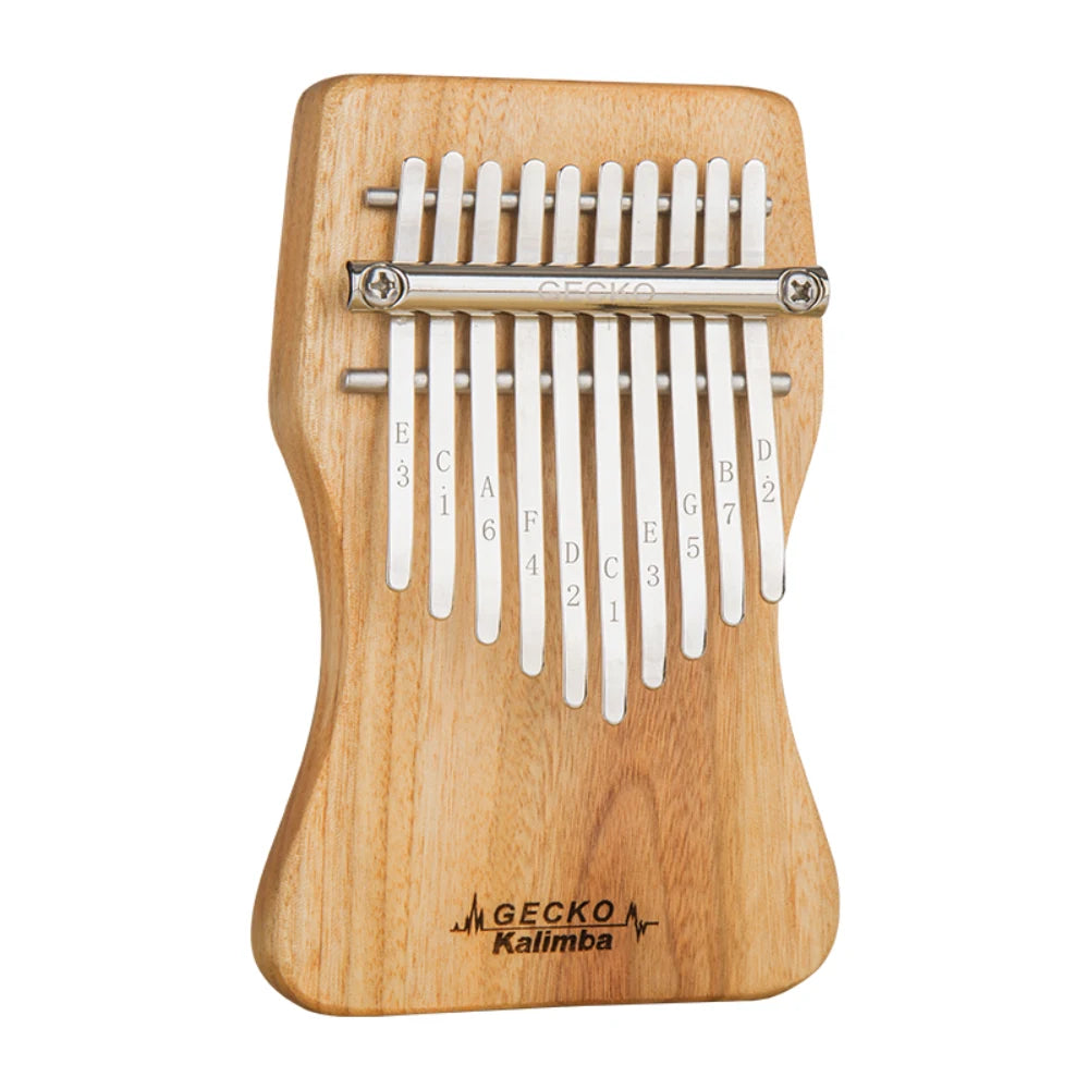 Melodious sound from an 10-key kalimba, soothing.