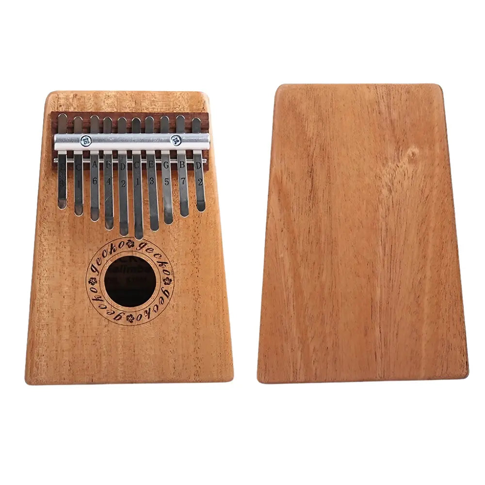 Tuning an 10-key kalimba, precise and clear sound.